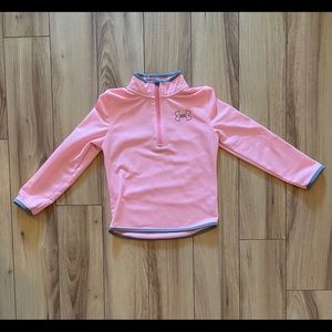 Girls Under Armour Pullover Jacket Size 6